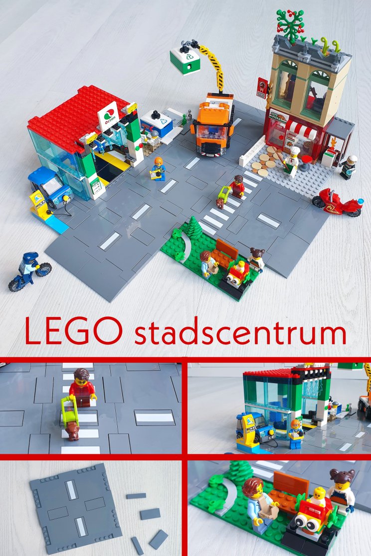 LEGO City stadscentrum 60292: veel speelmogelijkheden & nieuwe dingen