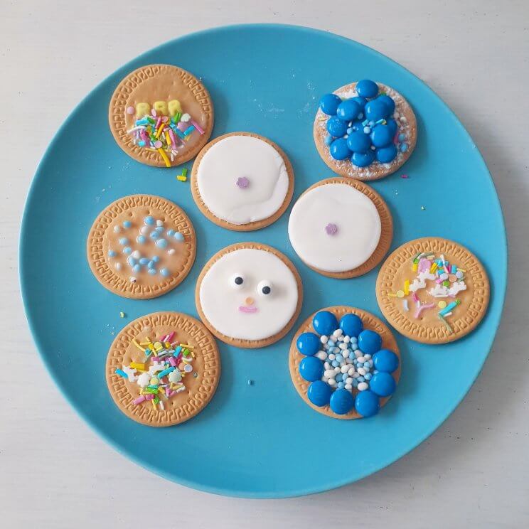 Winter koekjes bakken en versieren