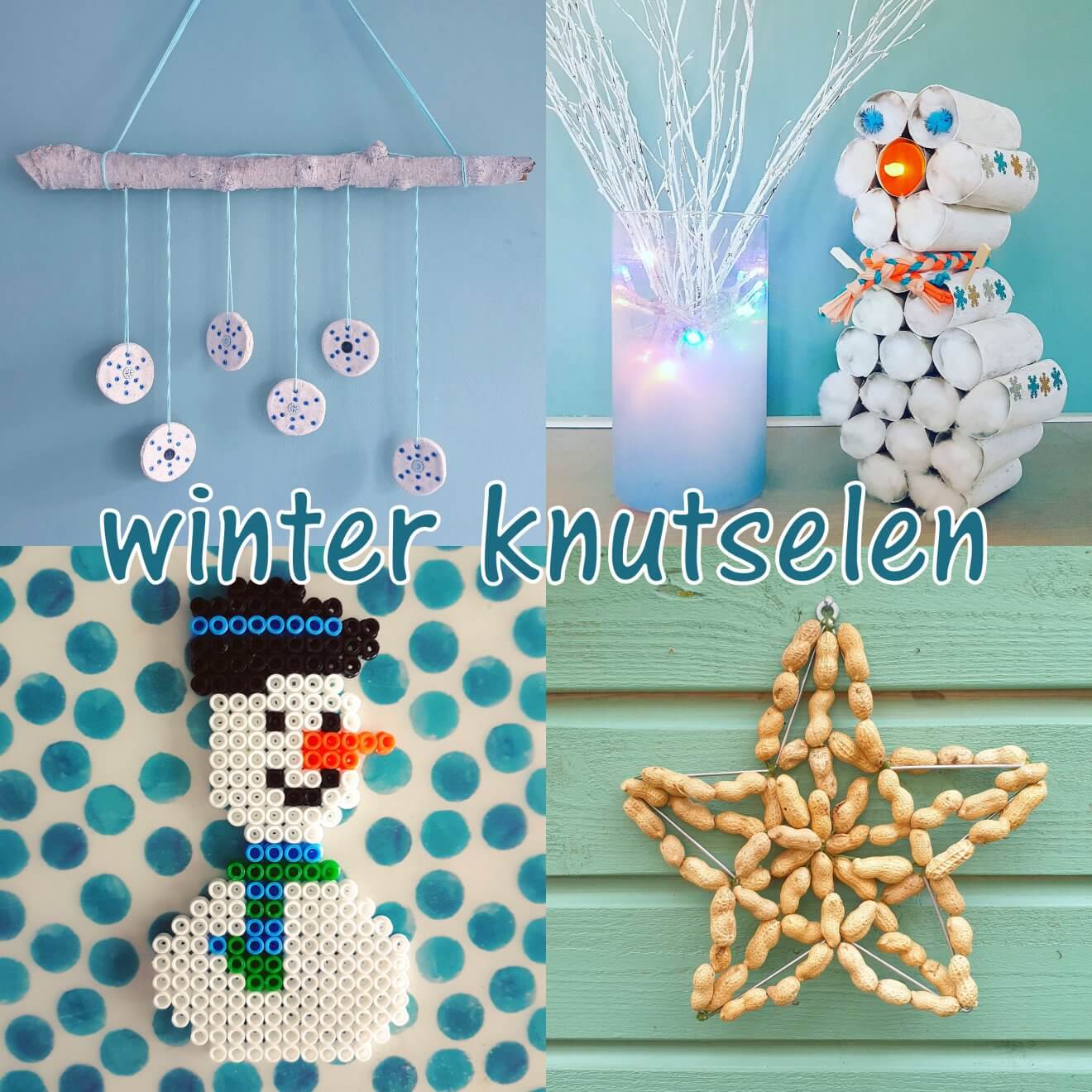 Winter knutselen met kinderen als het buiten koud is: leuke ideeën