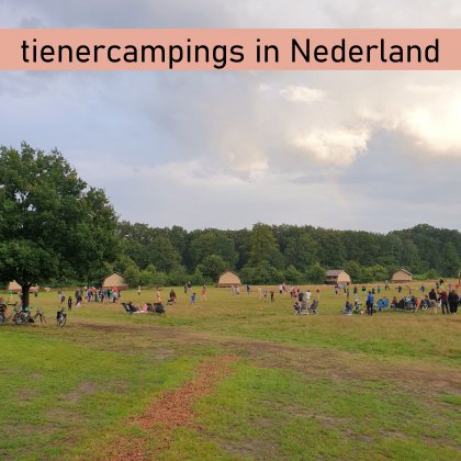 101 camping tips voor tieners in Nederland, die ook leuk zijn voor ouders. Dit is Huttopia de Roos bij Ommen in het Vechtdal in Overijssel.