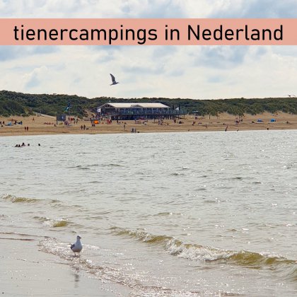 101 camping tips voor tieners in Nederland, die ook leuk zijn voor ouders. Dit is het strand op loopafstand van Strandpark de Zeeuwse Kust in Renesse. 