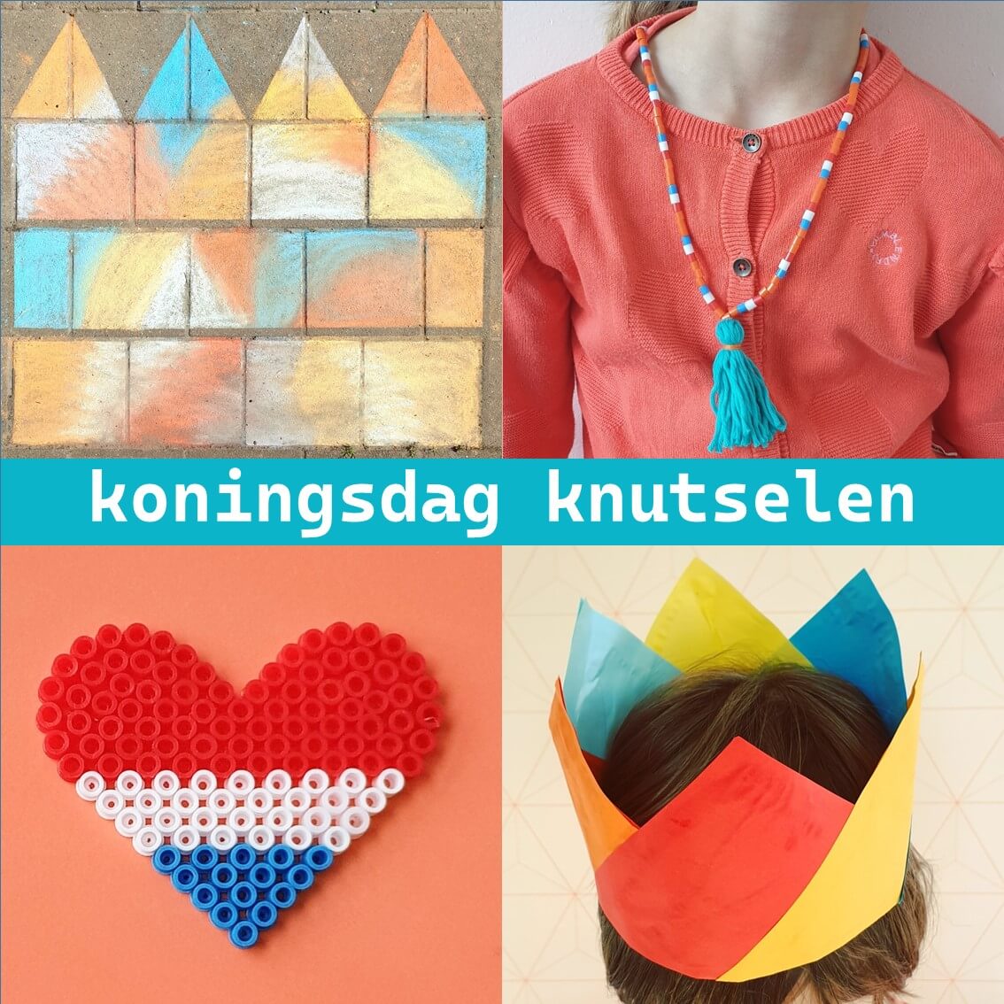 Knutselen voor Koningsdag en Oranje. Onze kinderen gingen op zoek naar leuke ideeën om te knutselen voor Koningsdag en Oranje. Ze bedachten super toffe knutselwerkjes met papier, wc rollen, pijpenragers, strijkkralen en stoepkrijt. Kijk je mee?