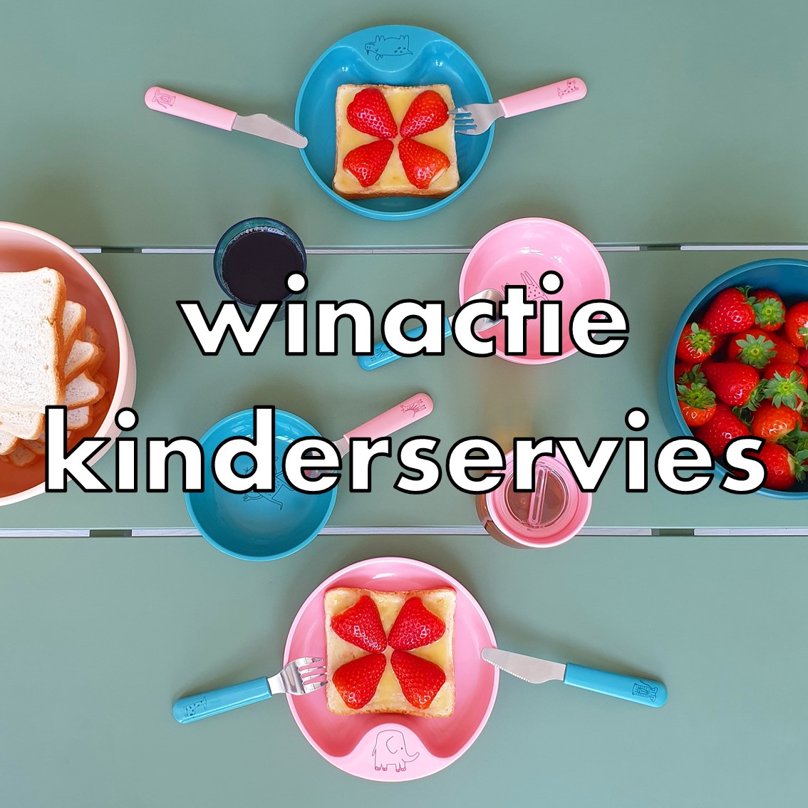 winactie Mepal kinderservies