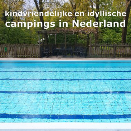 Kamperen met kinderen: idyllische kindvriendelijke campings in Nederland. Met speeltuin, zwembad, meer of rivier. Dit is Landal Rabbit Hill in Uddel op de Veluwe.