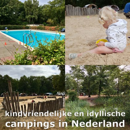 Kamperen met kinderen: idyllische kindvriendelijke campings in Nederland. Met speeltuin, zwembad, meer of rivier. Dit is camping Lolotte In Neede in de Achterhoek in Gelderland.