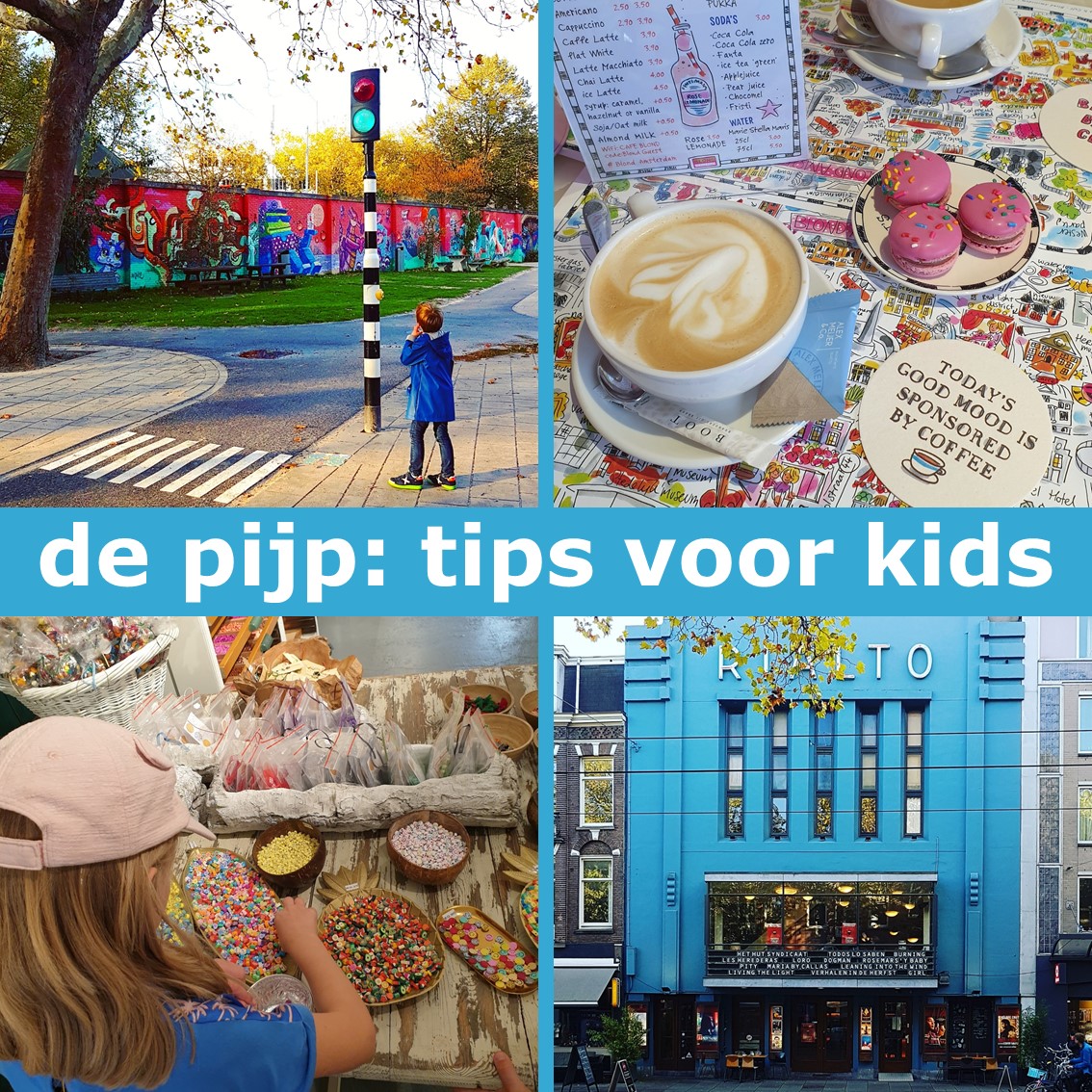 Amsterdam met kinderen: winkels, restaurants en speeltuinen in de Pijp. Het is een van de leukste buurten van Amsterdam: de Pijp. Met heel veel leuke winkels en restaurants, maar ook leuke speeltuinen, parken en een kinderboerderij. Ik laat je onze tips voor gezinnen met kinderen zien in de Pijp in Amsterdam. 