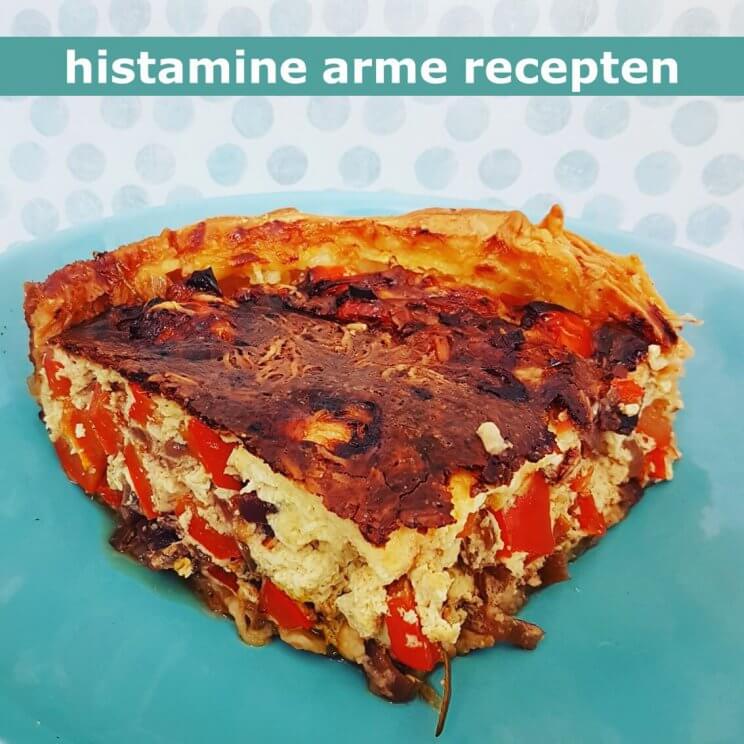 Histamine arme recepten: mijn favorieten. Als je volgens een histamine arm dieet moet eten, dan is het best lastig om goede Nederlandse recepten te vinden. Daarom verzamelde ik hier mijn favoriete histamine arme recepten. Aangezien het hele gezin mee moet eten, zijn de recepten ook kindvriendelijk.