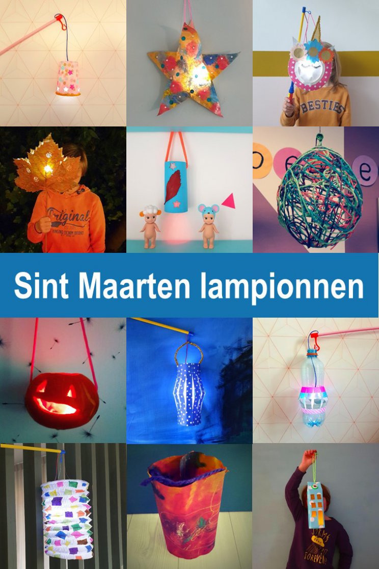 Mooie lantaarn of lampion voor Sint Maarten knutselen: heel veel ideeën. Op 11 november is het weer Sint Maarten, in sommige delen van het land breed gevierd, in andere delen totaal onbekend. Kinderen gaan zingend met lantaarns of lampionnen langs de deuren en krijgen snoep of fruit. Daarom vind je in dit artikel allerlei verschillende lantaarns, om mee te nemen of om neer te zetten voor het huis, in de tuin of op het balkon. Want ieder jaar knutselen we weer een lampion met Sint Maarten :-)