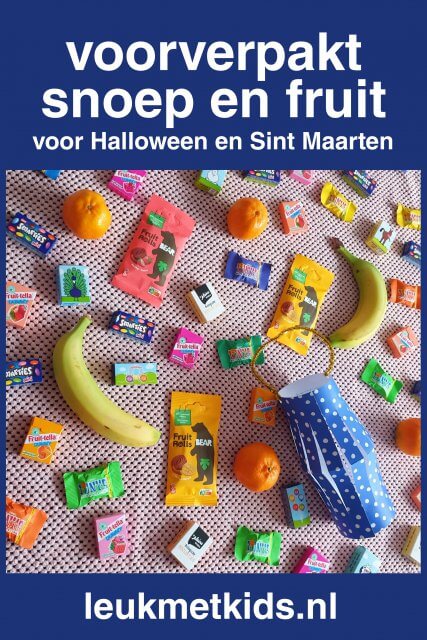 Voorverpakt snoep en fruit om uit te delen met Sint Maarten en Halloween. Sint Maarten en Halloween komen er weer aan! Dan gaan de kinderen langs de deuren, zingen liedjes en krijgen wat lekkers. Daarom vind je hier leuke ideeën voor voorverpakt snoep en fruit om uit te delen met Sint Maarten en Halloween. 