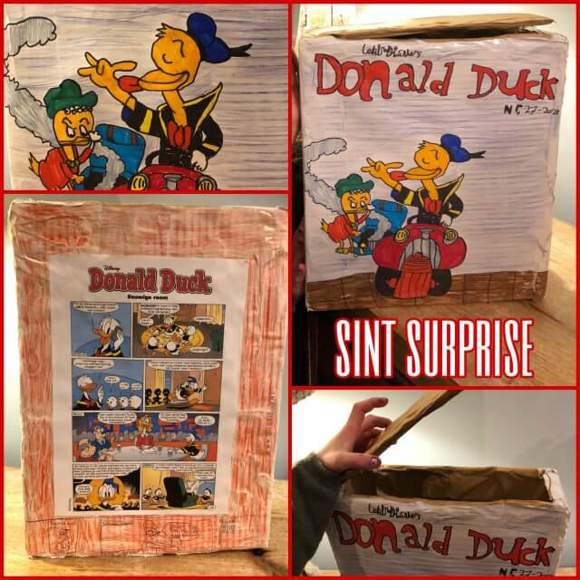 Sinterklaas surprise knutselen: 70 leuke ideeën. Donald Duck weekblad surprise.