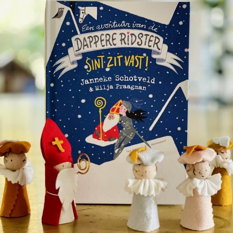 De leukste boeken over Sinterklaas, zoals De Dappere Ridster - Sint zit vast
