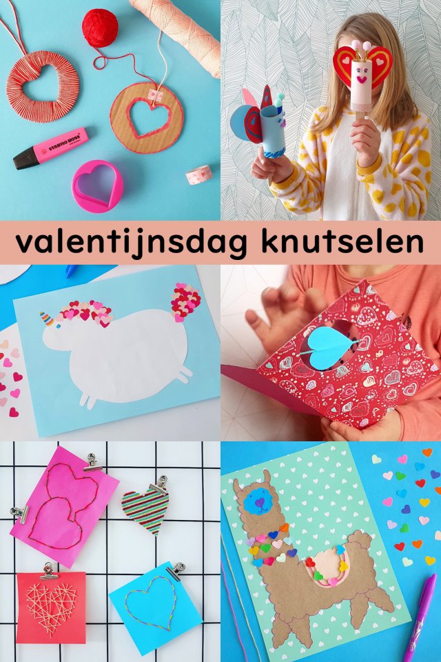 Knutselen voor Valentijnsdag: de leukste ideeën. Het is weer bijna 14 februari, een leuke aanleiding om lekker te knutselen met de kids. Ik verzamelde de leukste ideeën om te knutselen voor Valentijnsdag!