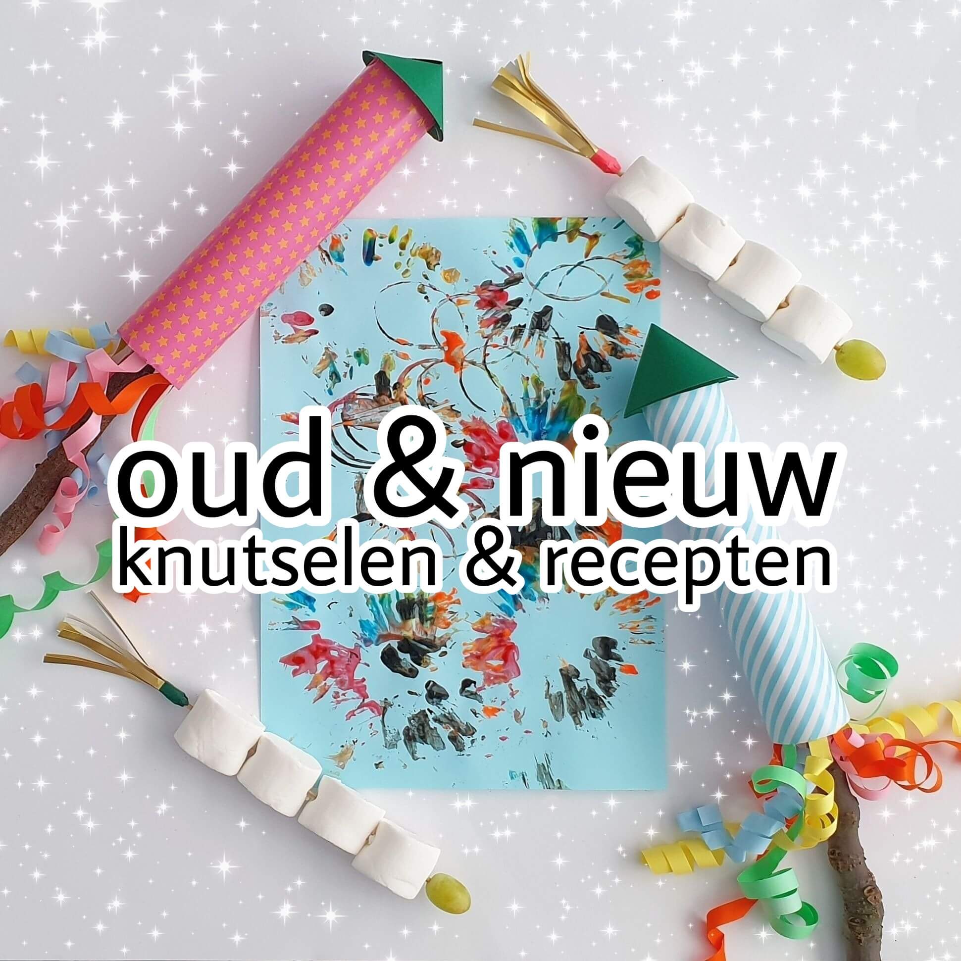 Oud en nieuw: recepten en ideeën om te knutselen. Zoek je leuke tips voor oud en nieuw met kinderen? In deze blog verzamelen we onze recepten en ideeën om te knutselen voor oud en nieuw. Vuurwerk, vuurpijlen, een klok en oliebollen. 