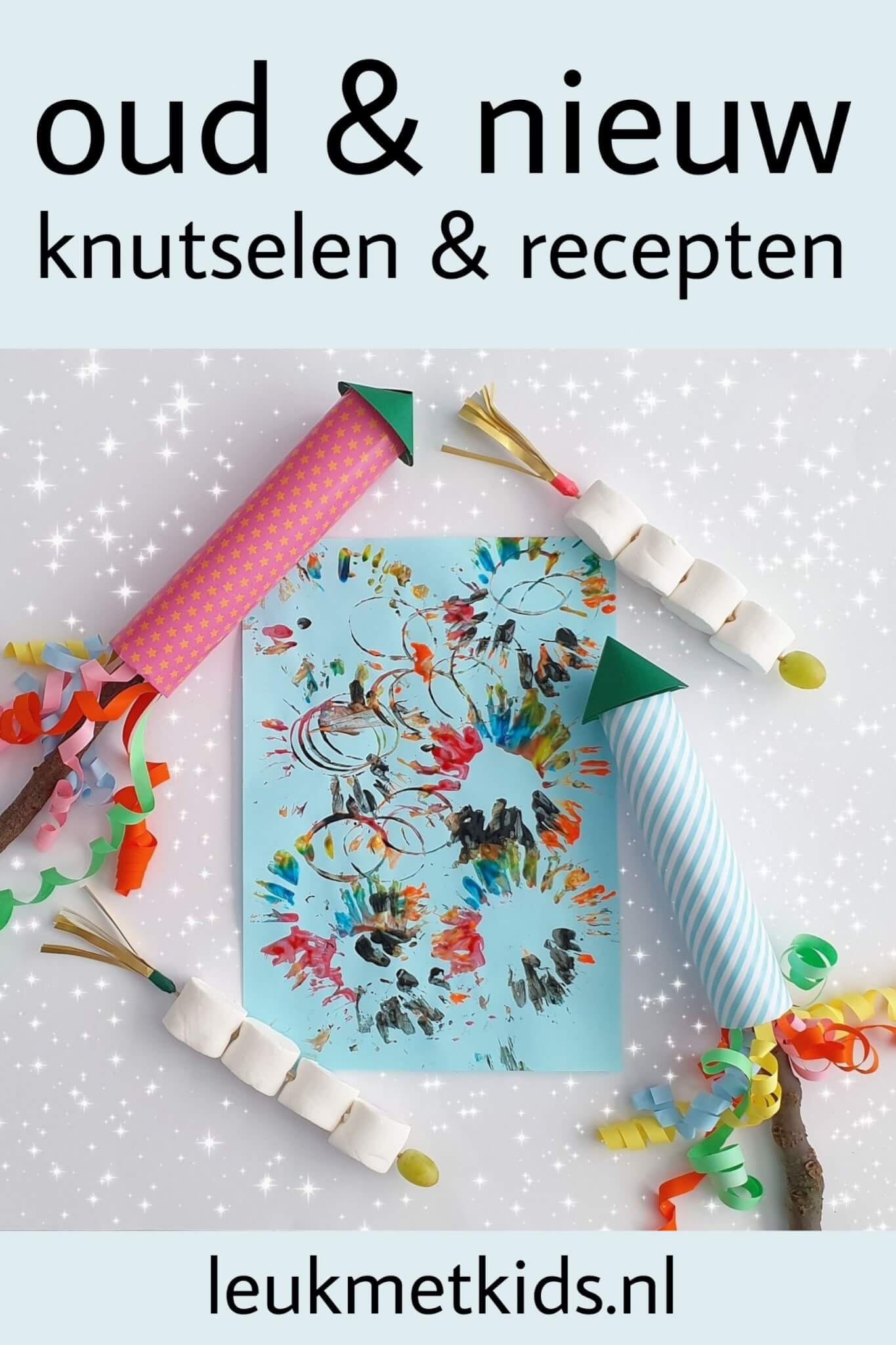 Oud en nieuw: recepten en ideeën om te knutselen. Zoek je leuke tips voor oud en nieuw met kinderen? In deze blog verzamelen we onze recepten en ideeën om te knutselen voor oud en nieuw. Vuurwerk, vuurpijlen, een klok en oliebollen. 