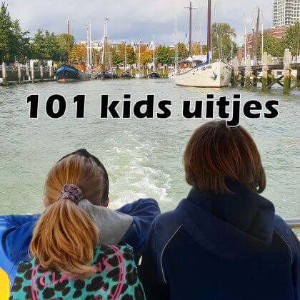 101 leuke uitjes met kinderen in Nederland en België – binnen en buiten. Zoals de watertaxi in Rotterdam in Zuid Holland.