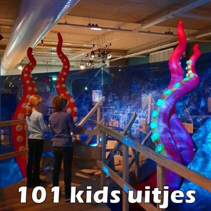 101 leuke uitjes met kinderen in Nederland en België – binnen en buiten. Zoals het Maritiem Museum in de Leuvehaven in Rotterdam in Zuid Holland.