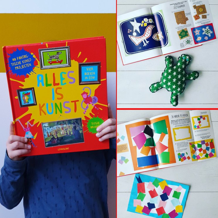 Alles is kunst, met dit boek maken kinderen zelf kunst