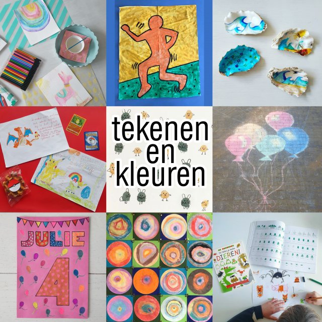 Ideeën te tekenen en kleuren voor kinderen - Leuk met kids Leuk met kids