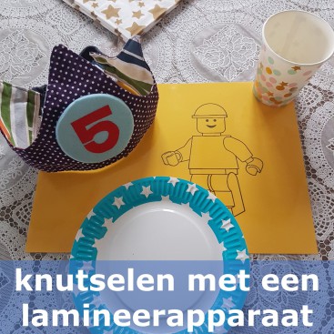 Knutselen met een lamineerapparaat: leuke ideeën. Wat kun je maken met een lamineerapparaat? Hier vind je leuke ideeën om te knutselen met een lamineerapparaat, lamineermachine of laminator.