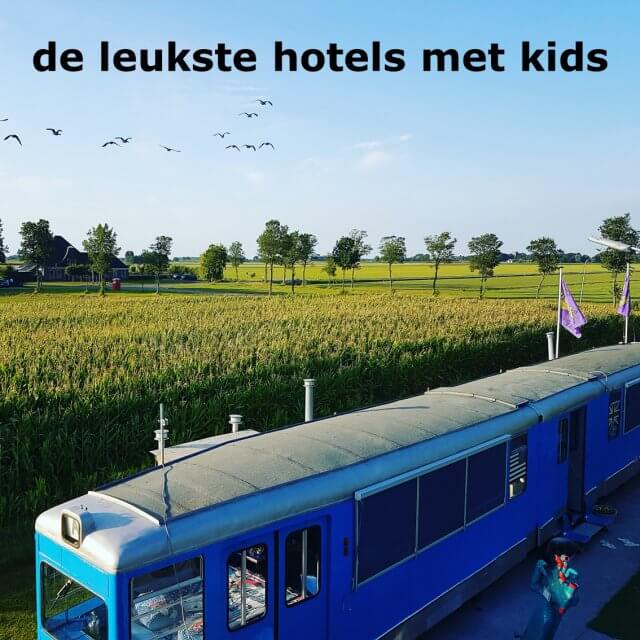 Kindvriendelijke hotels in Nederland: overnachten met kinderen en tieners. Hoe fijn is het om een weekendje weg te gaan met de kinderen. Naar een stad, of juist naar zee of het bos. Daarom verzamel ik leuke kindvriendelijke hotels in Nederland, fijne plekken om te overnachten met kinderen en tieners. Dit is Controversy Inn in Hoogwoud: slapen in een antieke tram… of een vliegtuig, trein of UFO. 