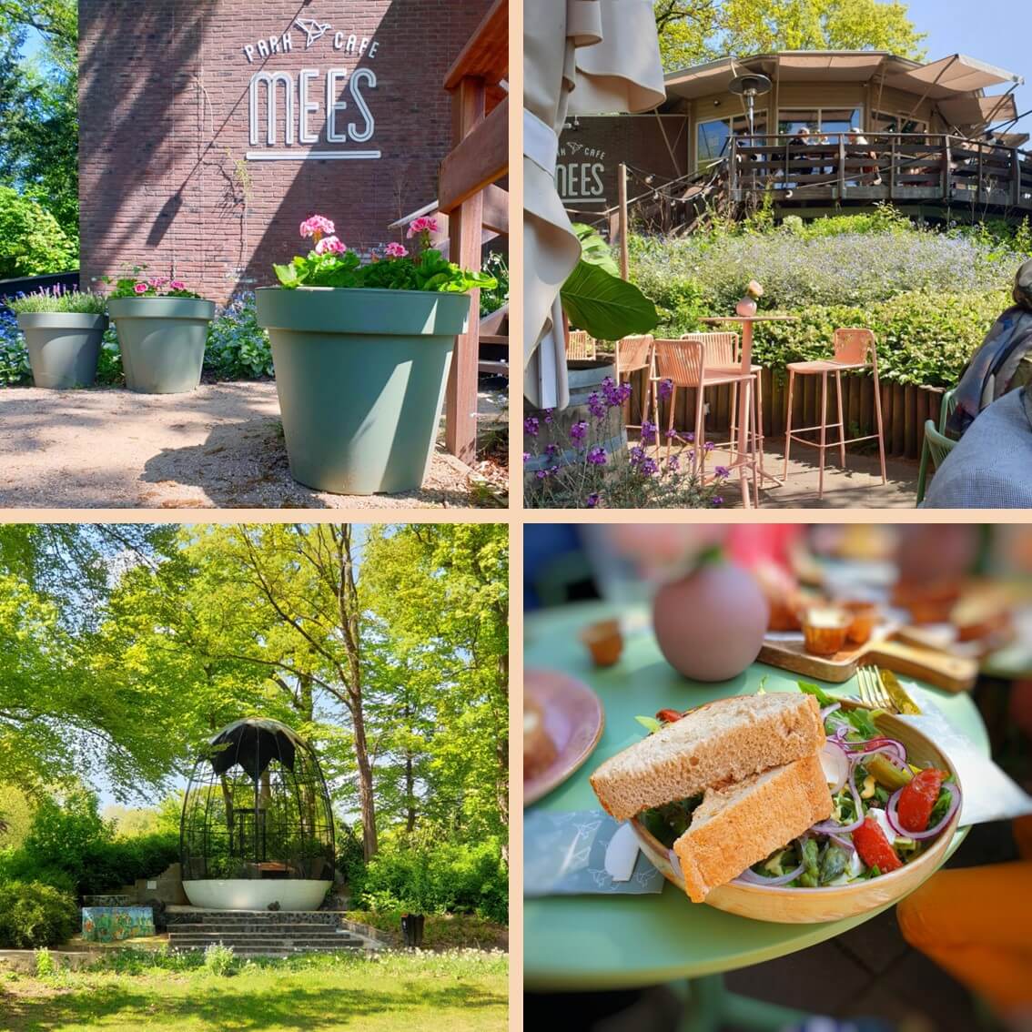 Parkcafé Mees op het Vogeleiland in Deventer: kindvriendelijk restaurant. Super idyllisch en toch midden in het centrum van Deventer. Want Parkcafé Mees ligt op het Vogeleiland, op wandelafstand van het station in Deventer. Terwijl je op het terras aan het water zit, spelen de kids op het Vogeleiland. Aanrader!