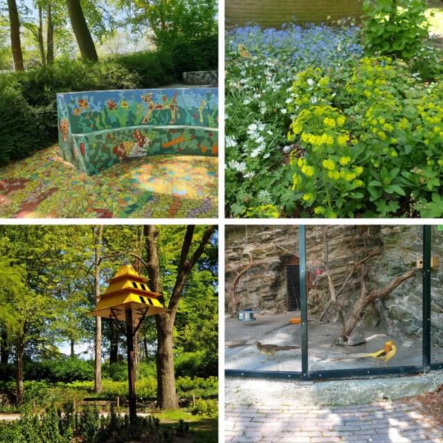 Het monumentale Vogeleiland in stadspark Rijsterborgherpark in Deventer