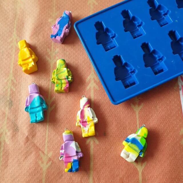 LEGO poppetje knutselen met FIMO klei