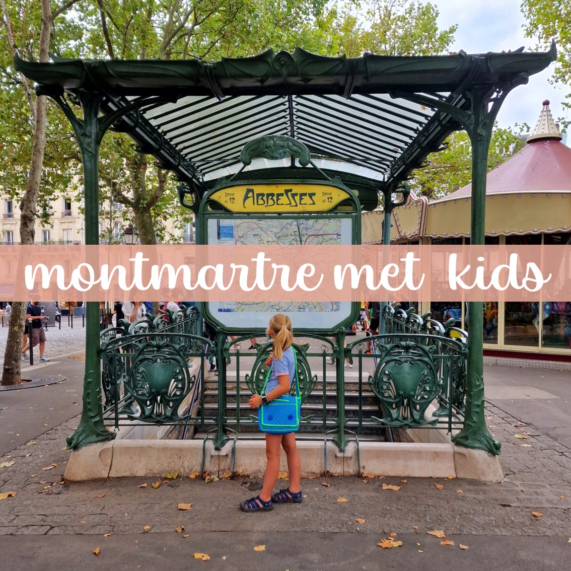 Montmartre met kinderen: tips in de sfeervolste wijk van Parijs. Gaan jullie een paar dagen naar Parijs? Dan is de wijk Montmartre een aanrader met kinderen en tieners. Veel mensen bezoeken de wijk vanwege de toeristische highlights. Maar juist even verderop zijn de straatjes zo fijn en kindvriendelijk. Ik deel onze tips met kinderen in deze sfeervolle wijk van Parijs.