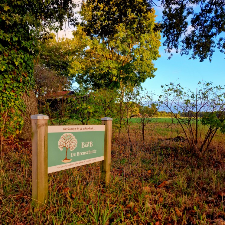 YOUcation in de Achterhoek: vakantie en verdieping voor moeders. B&B de Brenschutte ligt in het buitengebied van Laren, naast de boerderij waar Annemiek met haar gezin woont. De bed & breakfast bestaat uit twee gastenverblijven: de Boskamer en het Bloemenhuisje. Het uitzicht is super weids, dat geeft een heel ontspannen gevoel.