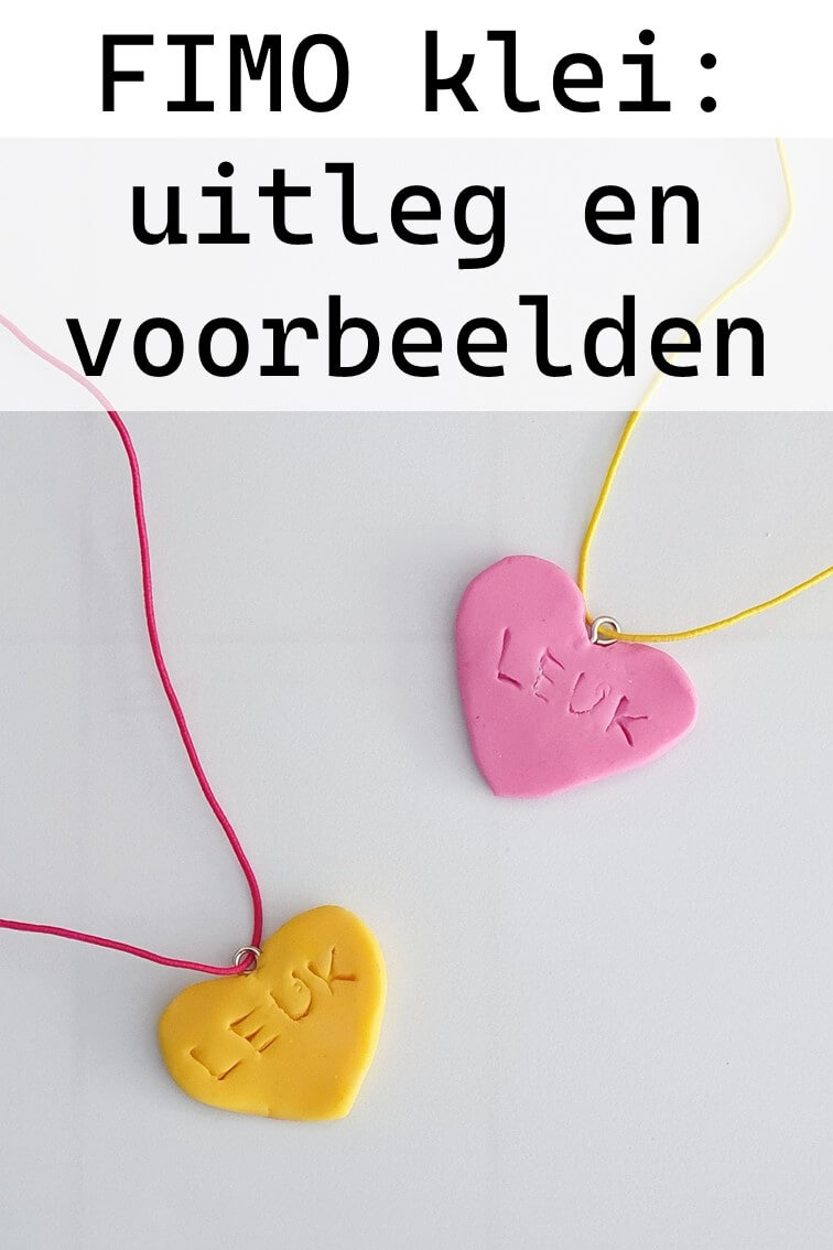 Knutselen met FIMO klei: uitleg en voorbeelden van polymeer klei Leuk ...