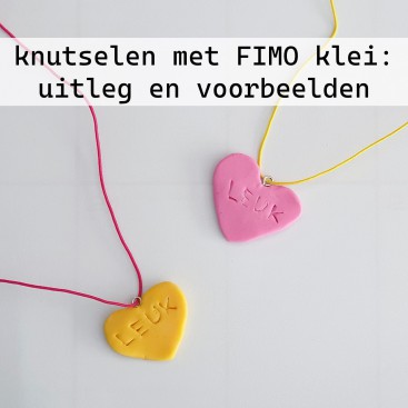 Knutselen met FIMO klei: uitleg en voorbeelden. Wil je samen met de kinderen echt iets moois maken? Dan is knutselen met FIMO klei heel leuk. Wij leggen uit hoe FIMO klei werkt en laten wat leuke voorbeelden zien.