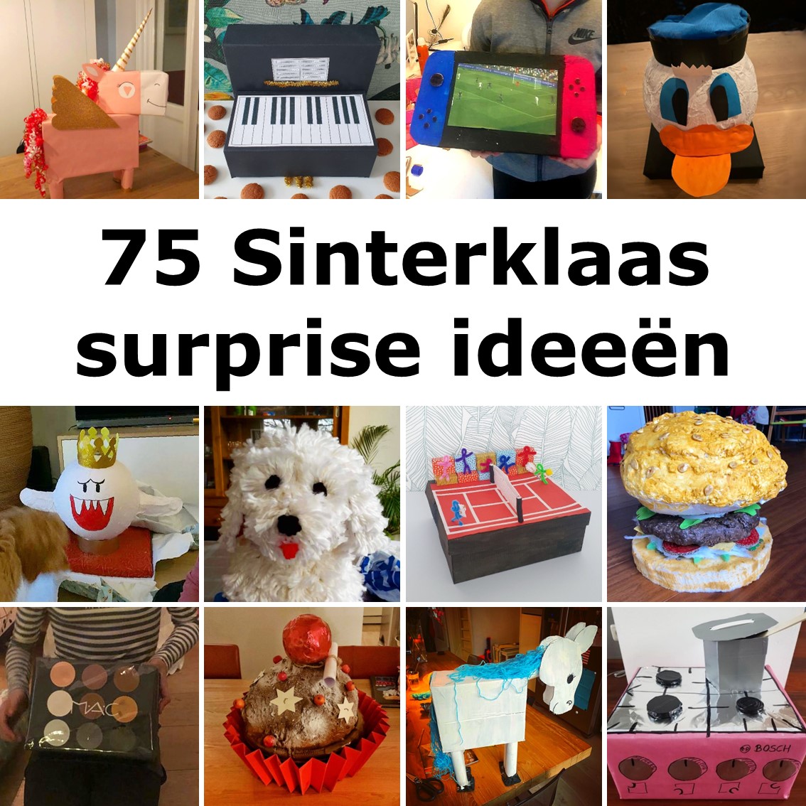 vanavond Oorzaak Begin Sinterklaas surprise knutselen: 75 leuke ideeën - Leuk met kids Leuk met  kids