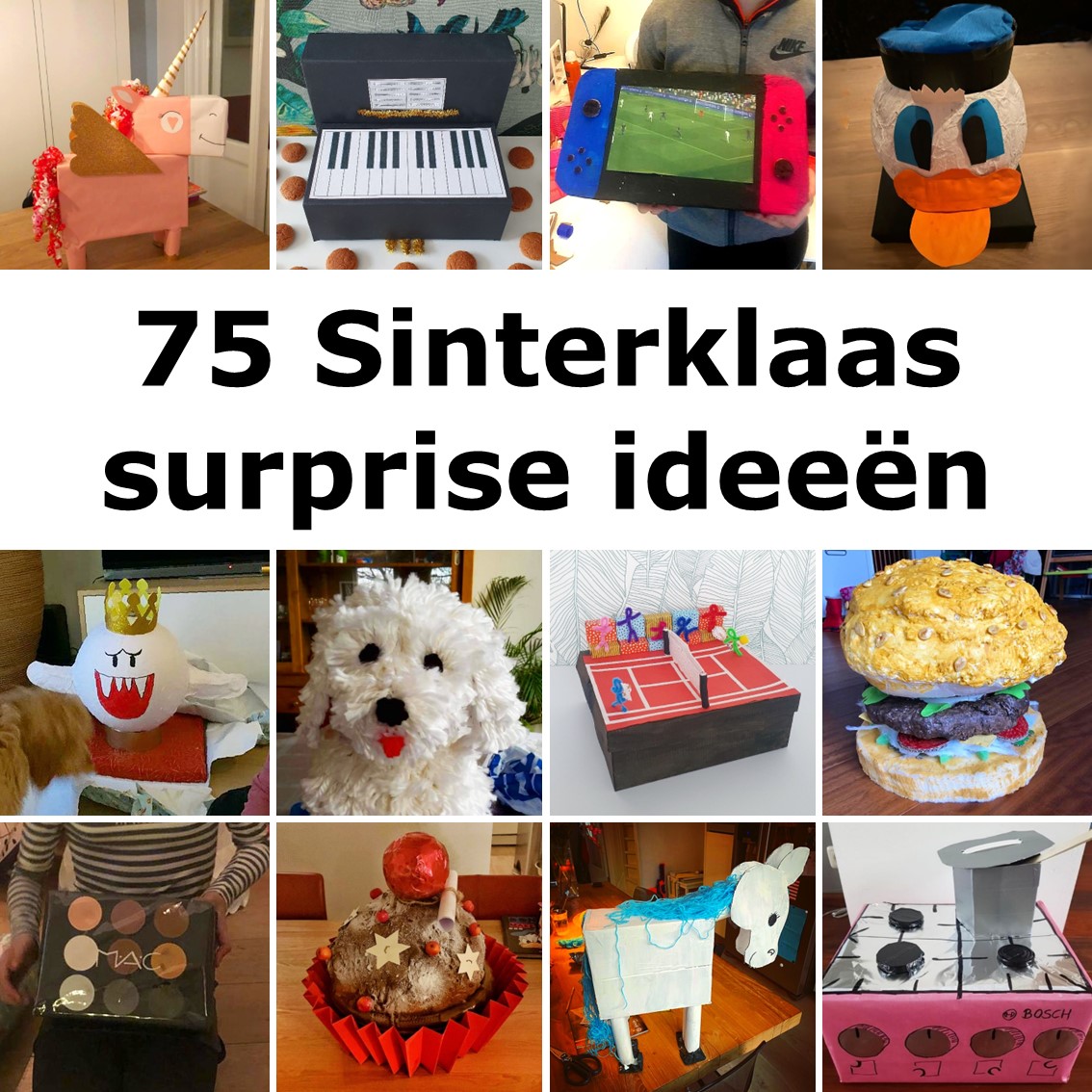 tijdelijk Negen overhandigen Sinterklaas surprise knutselen: 75 leuke ideeën - Leuk met kids Leuk met  kids