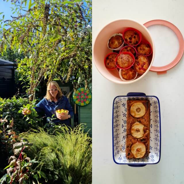 Appels plukken in de herfst en natuurlijk iets lekkers er van maken.