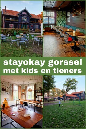 Stayokay Gorssel review: budget hotel met kinderen en tieners. Zoek je een betaalbaar hotel op de grens van Gelderland en Overijssel? Stayokay Gorssel is een budget hotel in de Achterhoek vlakbij Deventer en Zutphen, leuk met kinderen en tieners. Met buitenspeeltuin en sportfaciliteiten, maar er is ook een binnenspeelruimte. Bovendien ziet het Noorse jachthuis er prachtig uit. Kijk mee in onze review van Stayokay Gorssel. 