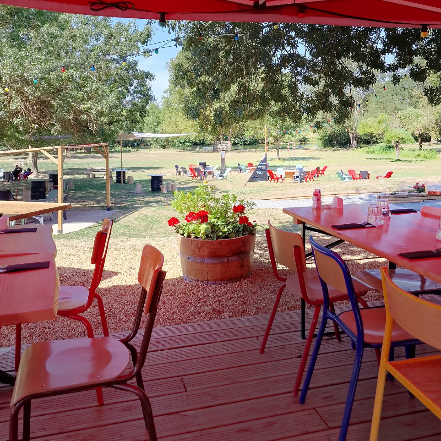 Guinguette Du Père Chapuis stop tussen Parijs en Bordeaux