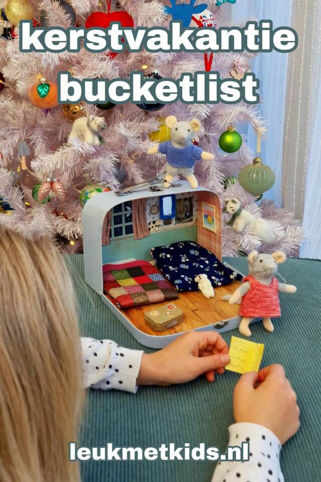Onze bucketlist voor kerst: kerstvakantie activiteiten voor kinderen. Oh wat hebben we zin in de kerstvakantie! Wat te doen in de kerstvakantie? Veel relaxen, leuke uitjes en lekker samen zijn met familie en vrienden. Natuurlijk hebben we ook deze kerstvakantie weer veel leuke activiteiten voor de kinderen bedacht. Wij gaan regelmatig op het lijstje kijken en hopelijk inspireert het jullie ook deze kerst.