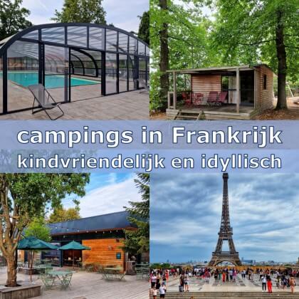 Kamperen met kinderen: idyllische kindvriendelijke campings in Frankrijk. Met speeltuin en bij voorkeur ook met zwembad, meer of rivier, maar niet te massaal. Dit is Huttopia Versailles bij Parijs. 