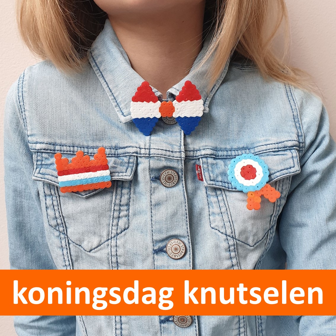 Knutselen voor Koningsdag en Oranje. Onze kinderen gingen op zoek naar leuke ideeën om te knutselen voor Koningsdag en Oranje. Ze bedachten super toffe knutselwerkjes met papier, wc rollen, pijpenragers, strijkkralen en stoepkrijt. Kijk je mee?