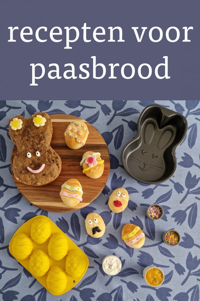 Recepten voor paasbrood: Pasen met kinderen. Ben je op zoek naar lekkere recepten voor paasbrood? In deze blog deel ik recepten voor paasbrood en paasbroodjes. En natuurlijk ook tips om het paasbrood te versieren met kinderen. En heb je al gezien dat HEMA twee bakvormen voor Pasen heeft? Een paashaas bakvorm en een siliconen paasei bakvorm. We gebruikten ze als basis voor de paasbrood recepten.