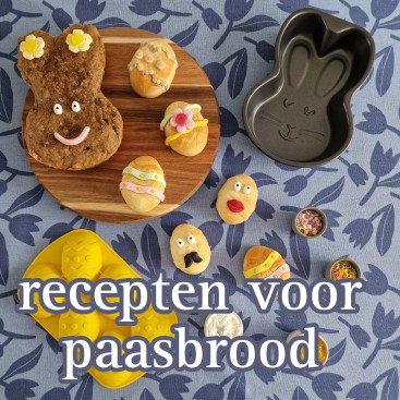 Recepten voor paasbrood: Pasen met kinderen. Ben je op zoek naar lekkere recepten voor paasbrood? In deze blog deel ik recepten voor paasbrood en paasbroodjes. En natuurlijk ook tips om het paasbrood te versieren met kinderen. En heb je al gezien dat HEMA twee bakvormen voor Pasen heeft? Een paashaas bakvorm en een siliconen paasei bakvorm. We gebruikten ze als basis voor de paasbrood recepten.