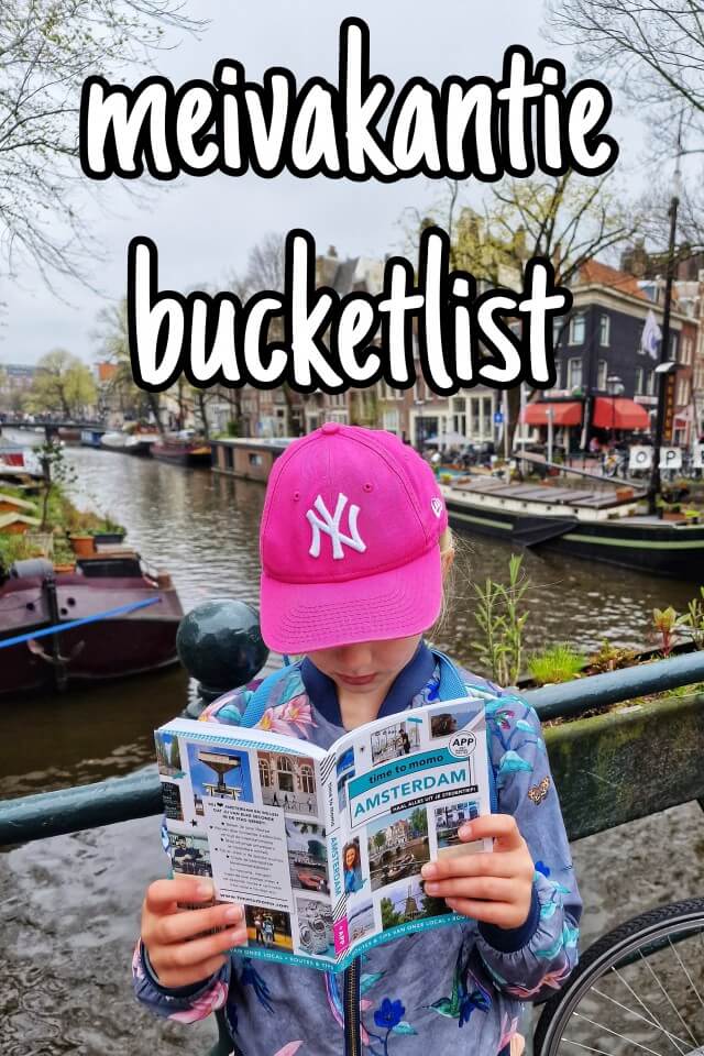 Onze meivakantie kids bucketlist: leuke activiteiten voor kinderen. Hoera het is bijna meivakantie, dus het is weer tijd voor een bucketlist vol leuke activiteiten voor kinderen! Wij maakten een lijst met leuke ideeën om deze vakantie te doen. Met ideeën voor peuters, kleuters, grotere kinderen en tieners. En voor mooi weer, maar ook voor slecht weer. 