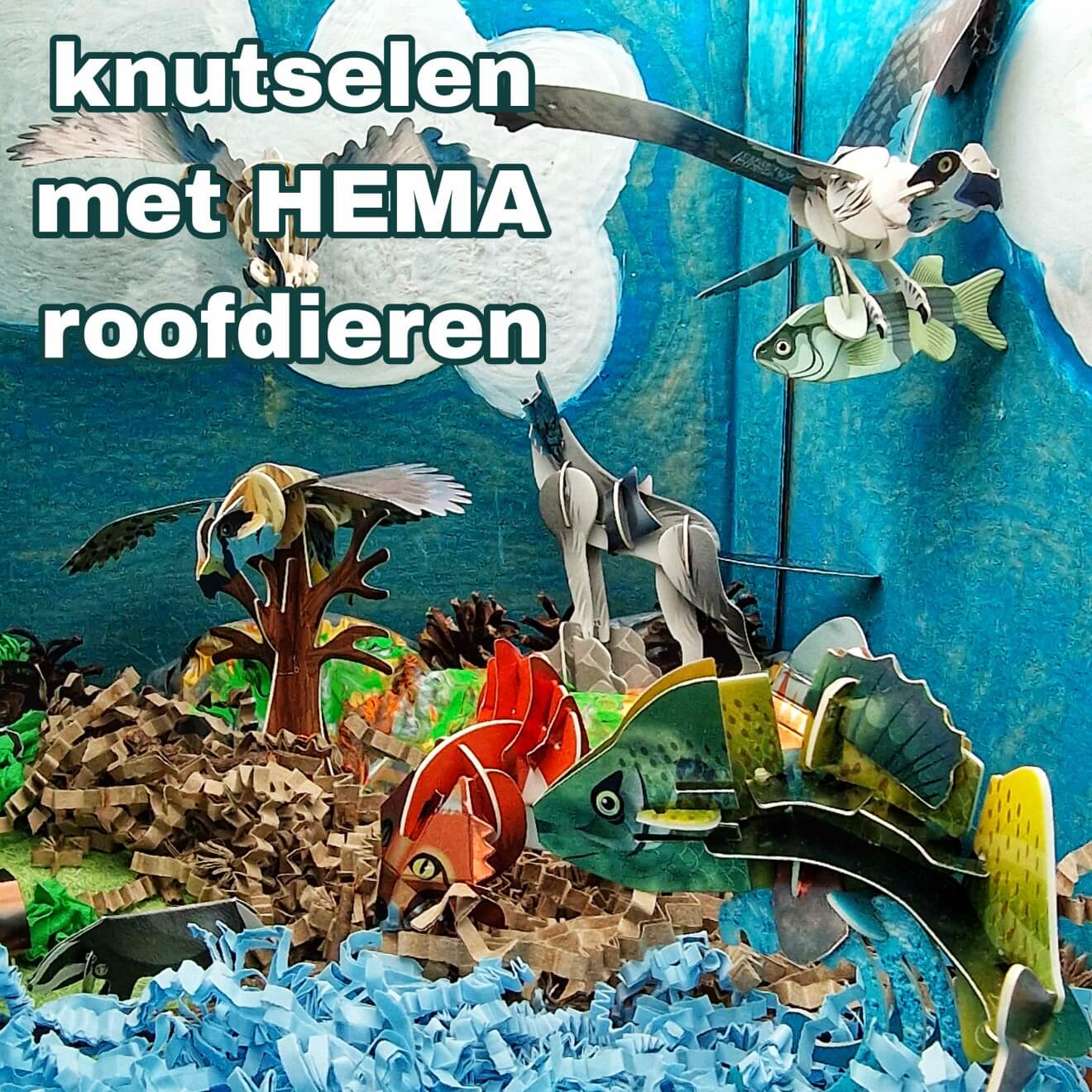 HEMA roofdieren spaaractie: kijkdoos knutselen en stopmotion film. De roofdieren spaaractie van HEMA heb je vast al gezien. Maar weet je dat je met de roofdieren uit de HEMA spaaractie ook hele leuke dingen kunt knutselen? Wij knutselen eerst een mooie kijkdoos. Daarna maken we stopmotion filmpjes met de kijkdoos. Ik laat je zien hoe we dat doen.