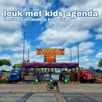 Leuk met kids agenda: festivals en andere uitjes voor kinderen. Veel festivals en markten zijn hartstikke leuk om met de kinderen heen te gaan. Lekker met een hapje en drankje buiten in de lente en zomer met een zonnetje. Met een warm drankje binnen of buiten in de herfst en winter. Ik maakte dan ook een agenda met de leukste festivals en uitjes voor kinderen, gedurende het hele jaar.