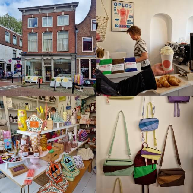 Schoonhoven met kinderen: 10 tips in de vestingstad én zilverstad. Wat een leuke plek: conceptstore LOIC. Je vindt er leuke interieur items en tassen, maar ook fijne koffie en macarons. 