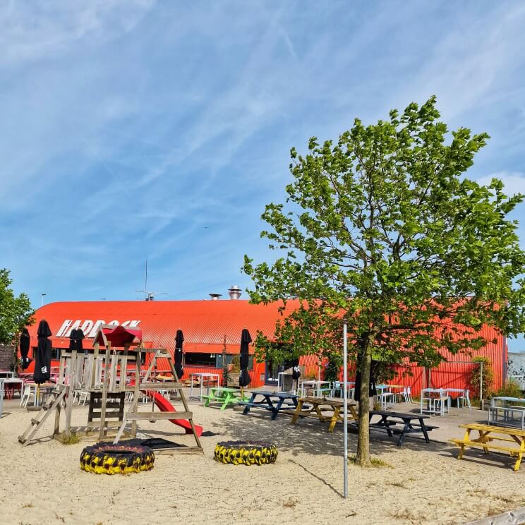 Urban Sport Zone Amsterdam: uitje met skatebaan en speeltuin. Haddock is een heerlijke plek om met de kinderen te gaan eten. 's Zomers zit je met je wijntje aan de picknicktafels naast de zandbak met speeltuintje. 's Winters kunnen de kinderen binnen spelen in een grote speelkamer. Grotere kinderen en tieners kunnen voetballen op het naastgelegen voetbalveld, een openbaar kunstgrasveld.