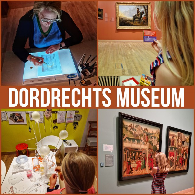 Het Dordrechts Museum met kinderen en tieners: review. Ben je al wel eens bij het Dordrechts Museum geweest met je kinderen en tieners? Een leuk kindvriendelijk uitje als gezin, zeker als je kinderen van tekenen en van geschiedenis houden! Met een vaste collectie met zes eeuwen schilderkunst, maar ook tijdelijke tentoonstellingen met vernieuwende kunst en leuke workshops. Ook hebben ze een museumdobbelspel en een tekengids. Wij geven je alvast een voorproefje.