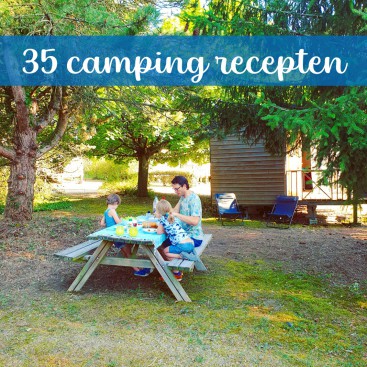 Camping recepten: makkelijk op vakantie met kinderen. Op vakantie willen we ook lekker en gezond eten, maar wel eenvoudig. Daarom verzamel ik hier makkelijke camping recepten voor op vakantie met kinderen. Het zijn allerlei verschillende recepten, voor baby, peuter, kleuter, kind en tiener.