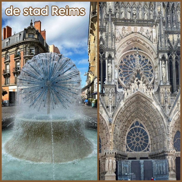 De stad Reims.