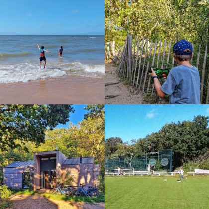 101 camping tips voor tieners in Nederland, ook leuk voor ouders. Geversduin tussen Castricum aan Zee en Heemskerk is een camping in het duin- en bosgebied van het Noordhollands Duinreservaat, vlakbij zee. Naast kinderen, zagen we hier ook opvallend veel tieners. Er is een voetbalveld, padelbaan, grote houten speeltuin, minimarkt, snackbar, restaurant en recreatiezaal. 